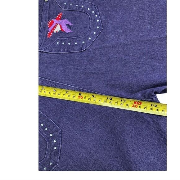 simply Lavish Purple Jean Pants - Picture 10 of 11